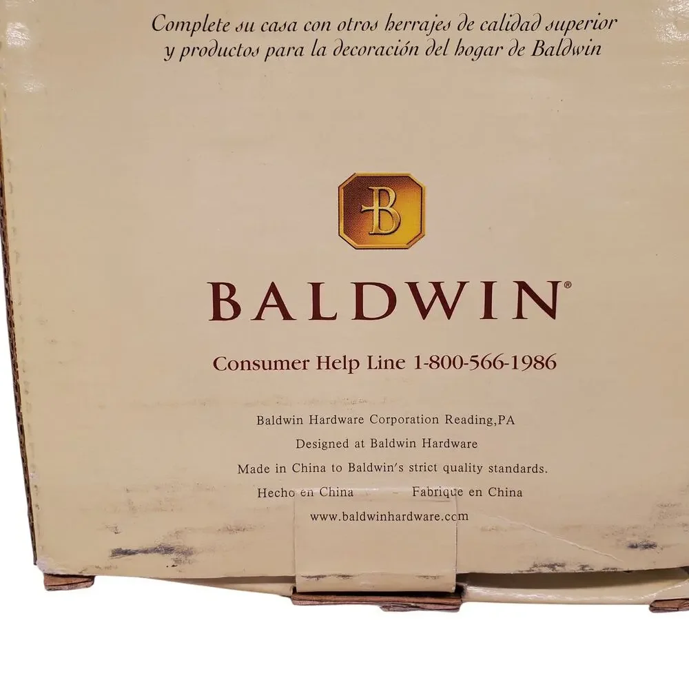 Baldwin Toilet Paper Roll Holder Solid Polished Brass NEW 2 Pack Laguna 3543-030